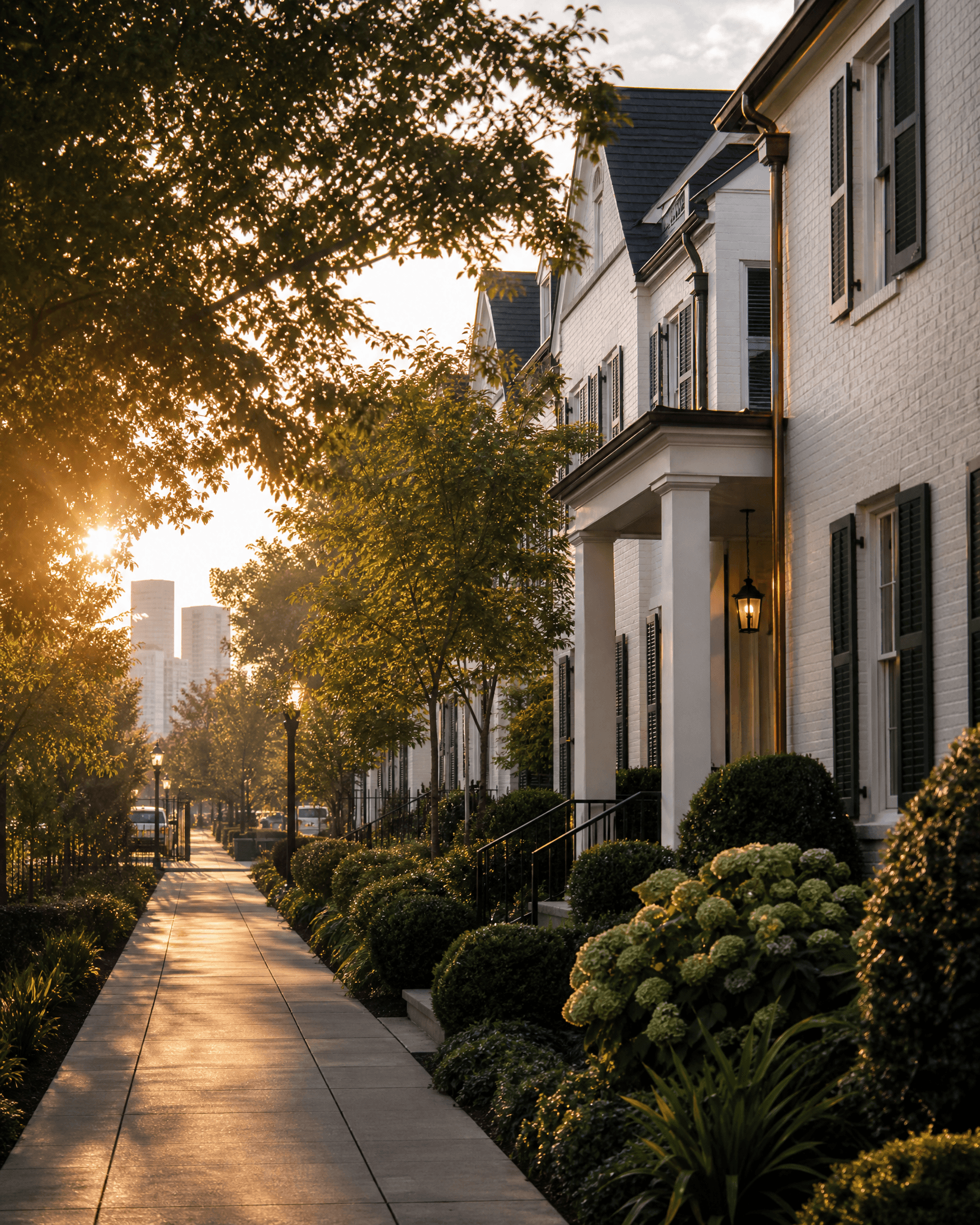 South End neighborhood in the Charlotte area